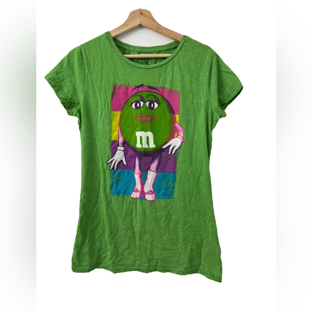 Women’s shirt, M&M, green, good conditions, size L
